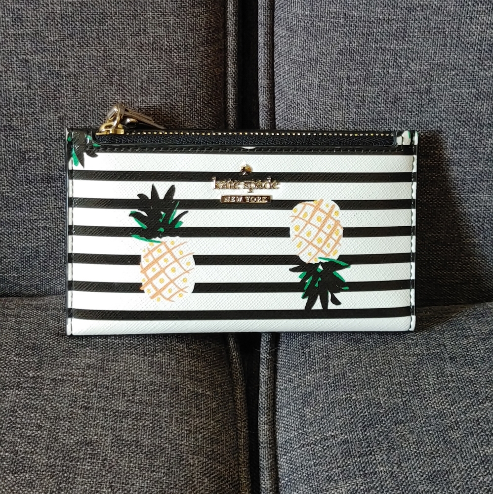 Kate Spade Pineapple Mikey Wallet